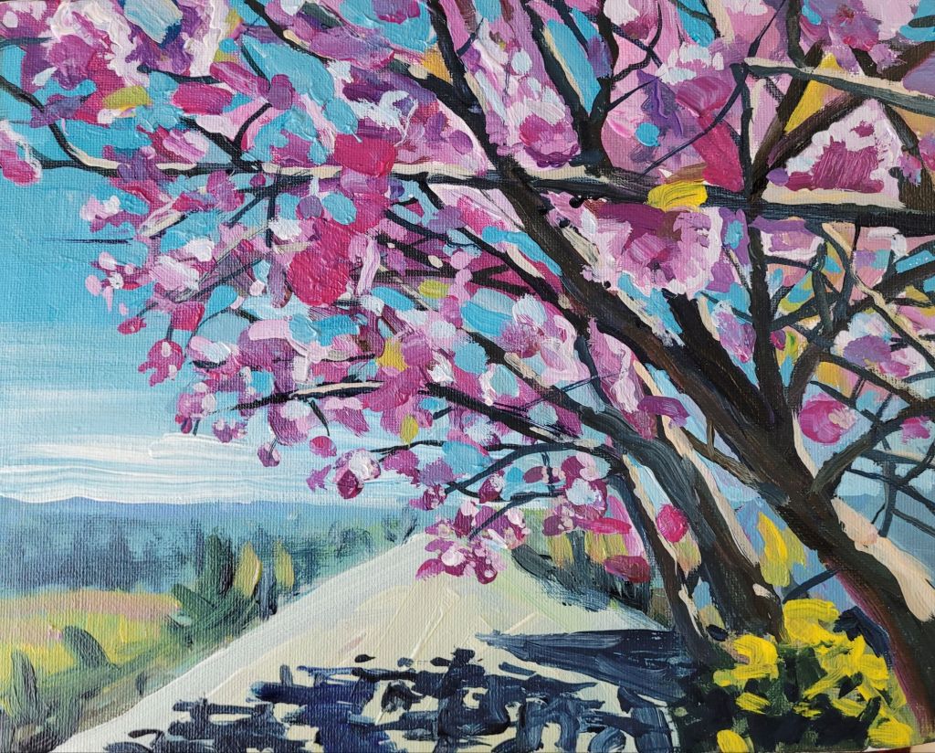 Frühlingsblüten (24x30 cm)